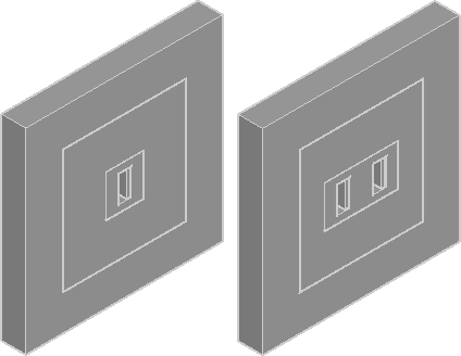USB kontakter AutoCAD 3D