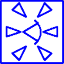 Aktuatorer bevegelsessensor AutoCAD symbol