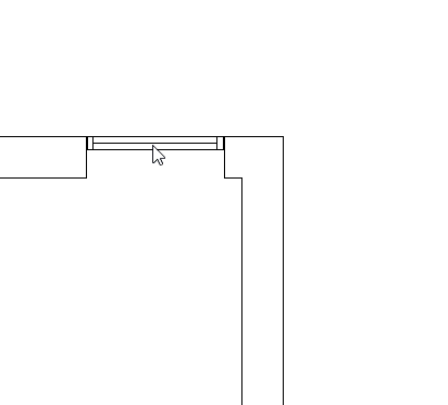 Dynamisk vindu AutoCAD symbol